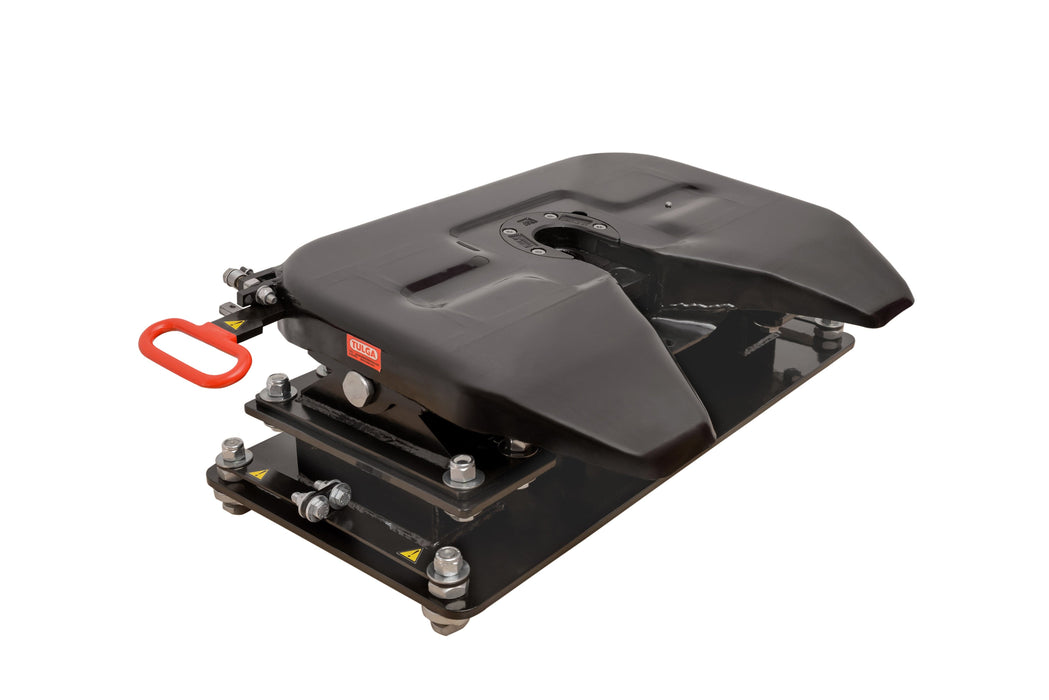 Tulga T10 5th Wheel Hitch & No-Drill Easy Installation Mounting Kit for Ford F350/F450 Trucks with Factory Prep Package