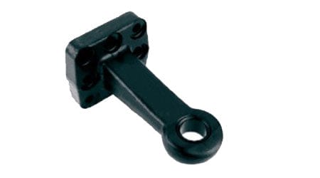 Heavy Duty Flanged Mounting Drawbar Eye TDEF 50 mm Pin and Flange Mount