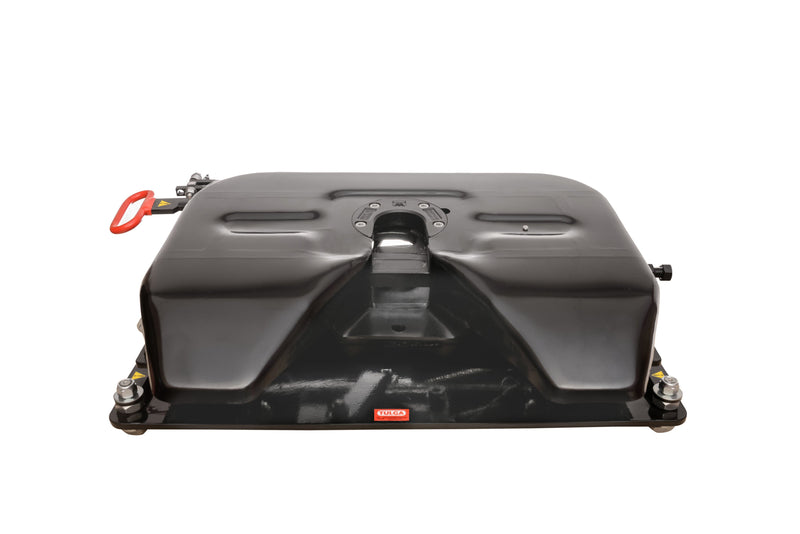 Tulga T10 5th Wheel Hitch & No-Drill Easy Installation Mounting Kit for Ford F350/F450 Trucks with Factory Prep Package