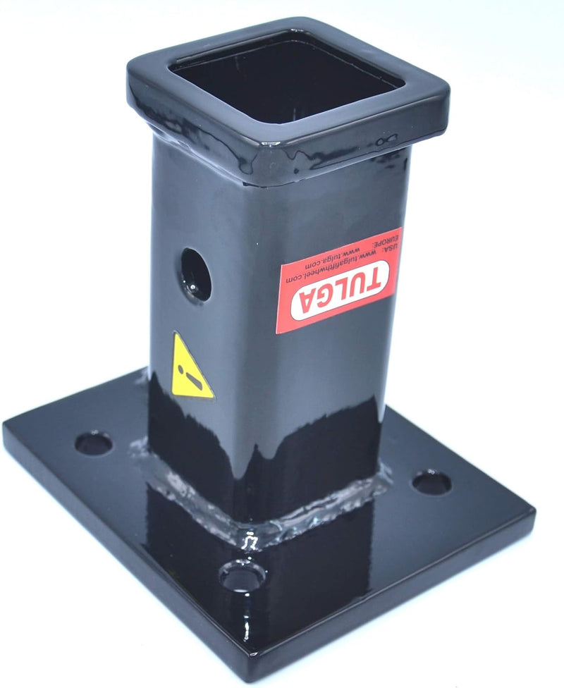 2 inch Bolt on Receiver Hitch Tube For Pintle Hook Hitch Mounts