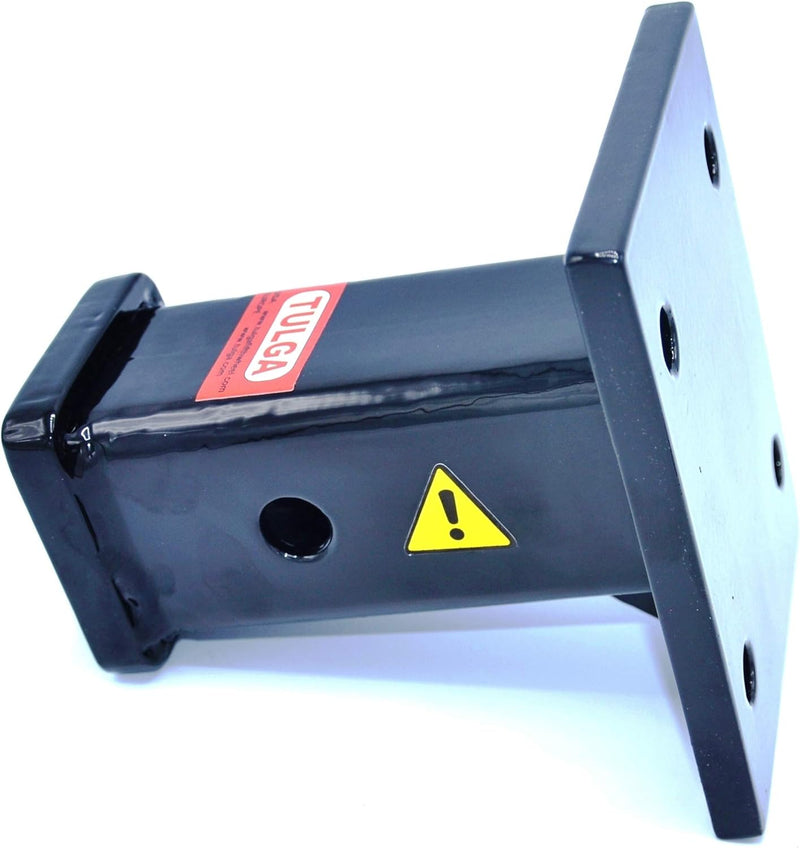 2 inch Bolt on Receiver Hitch Tube For Pintle Hook Hitch Mounts