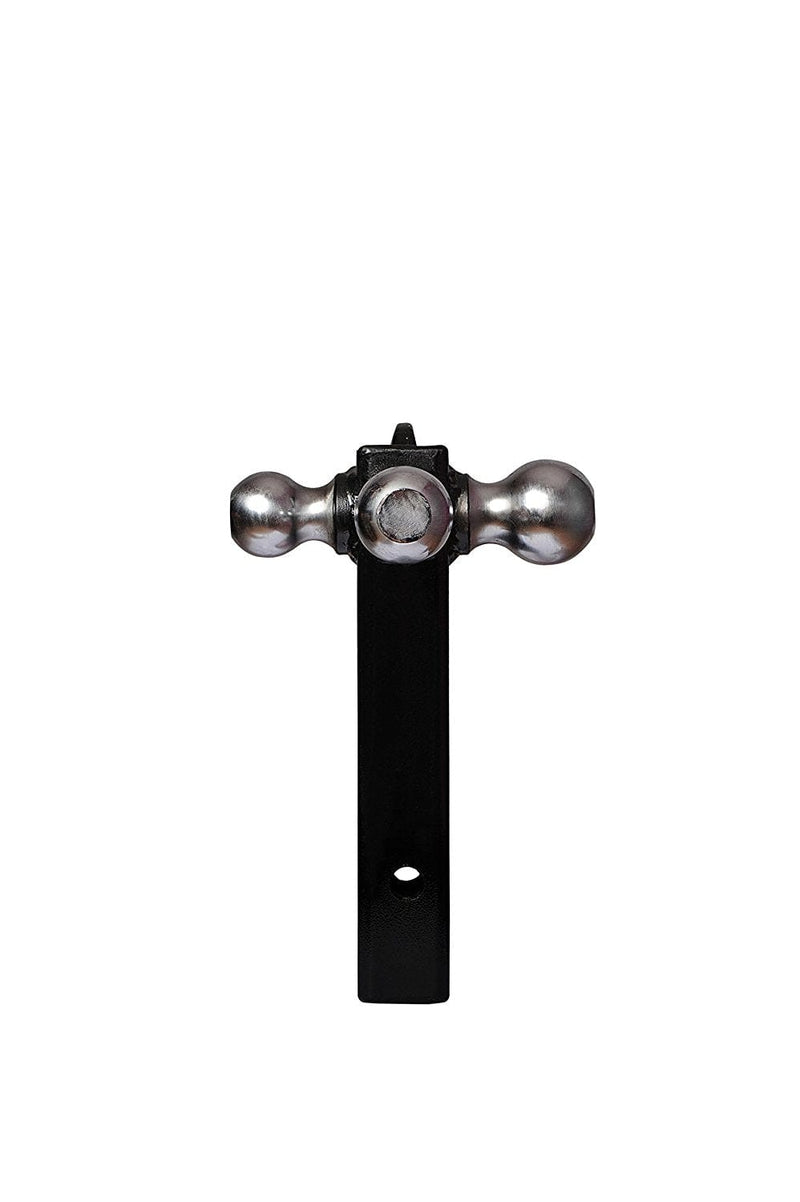 Three Tri 3 Ball Hitch with Hook for 2" Hitch Trailer Receivers Mounts 3 Point Tractor Adapters Trucks Jeep With 1 7/8 2" 2 5/16 Towing Ball